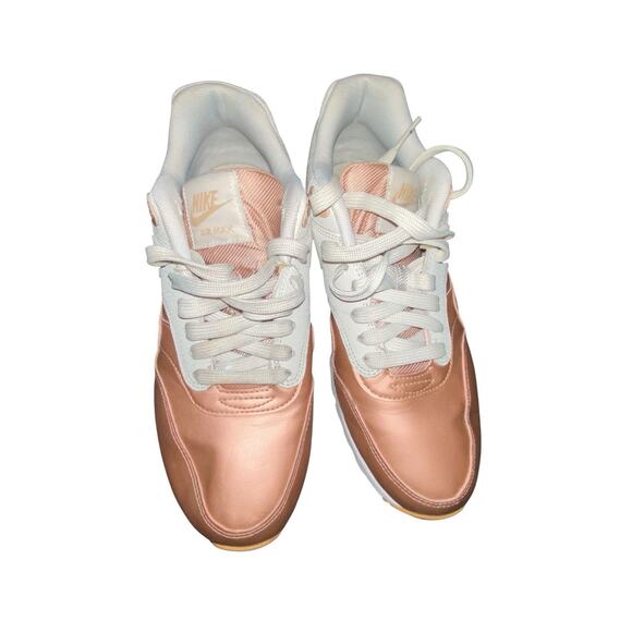 Size 7.5 - Nike Air Max 1 Ultra SE Metallic Toe Low Top Shoes Women’s Sneakers - Picture 2 of 7